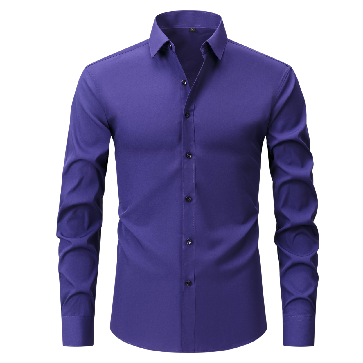 Casual Anti Wrinkle Slim Fit Button Shirt For Men