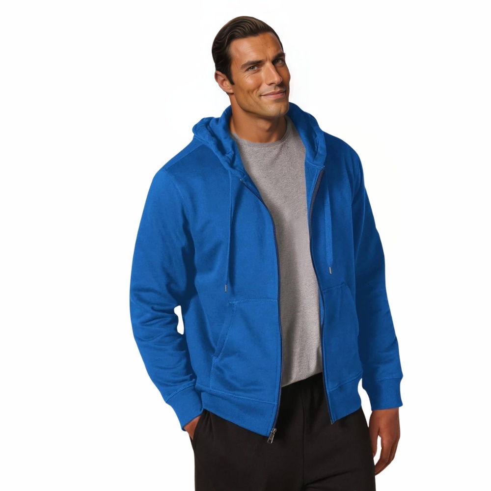 Men's Full-Zip Fleece Hoodie