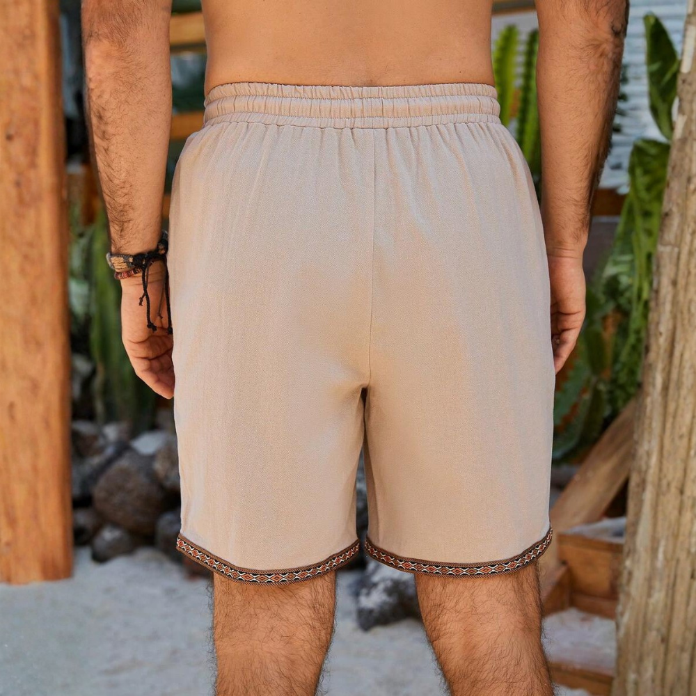 Loose Casual Drawstring Shorts With Pockets For Men