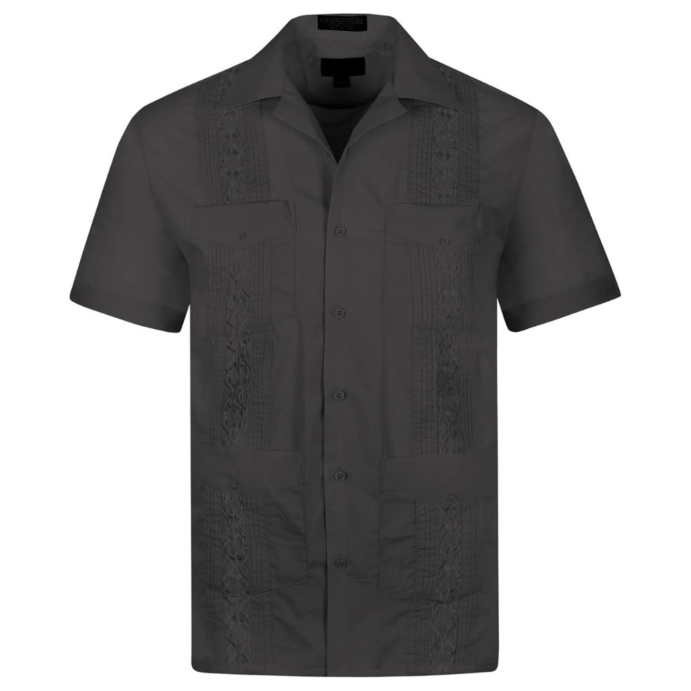 Short Sleeve Casual Wedding Beach Bartender Shirt