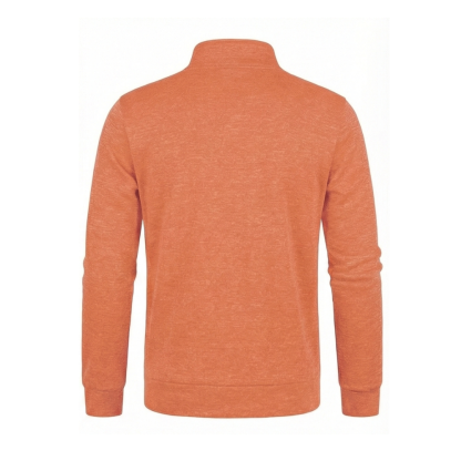 Casual Full Zip Up Cardigan For Men