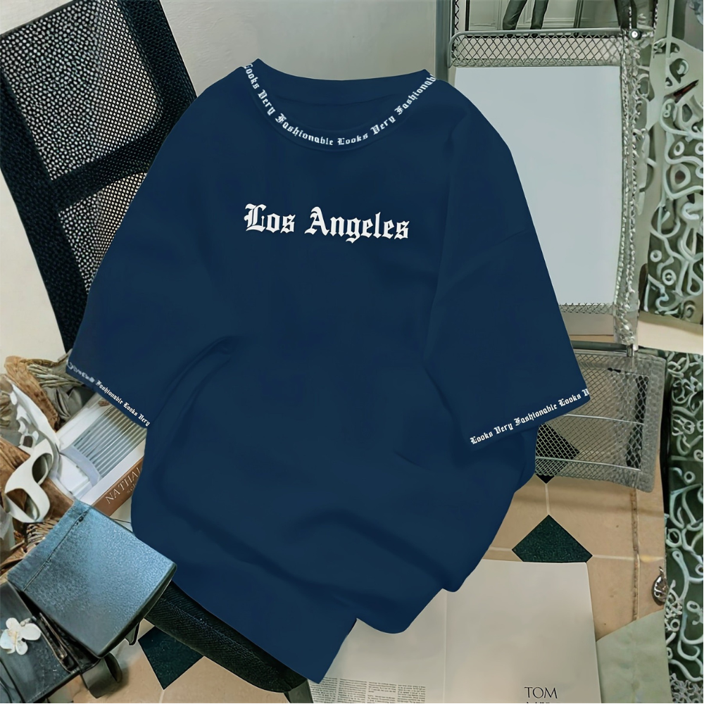 Casual Summer Short Sleeve Round Neck T Shirt For Men