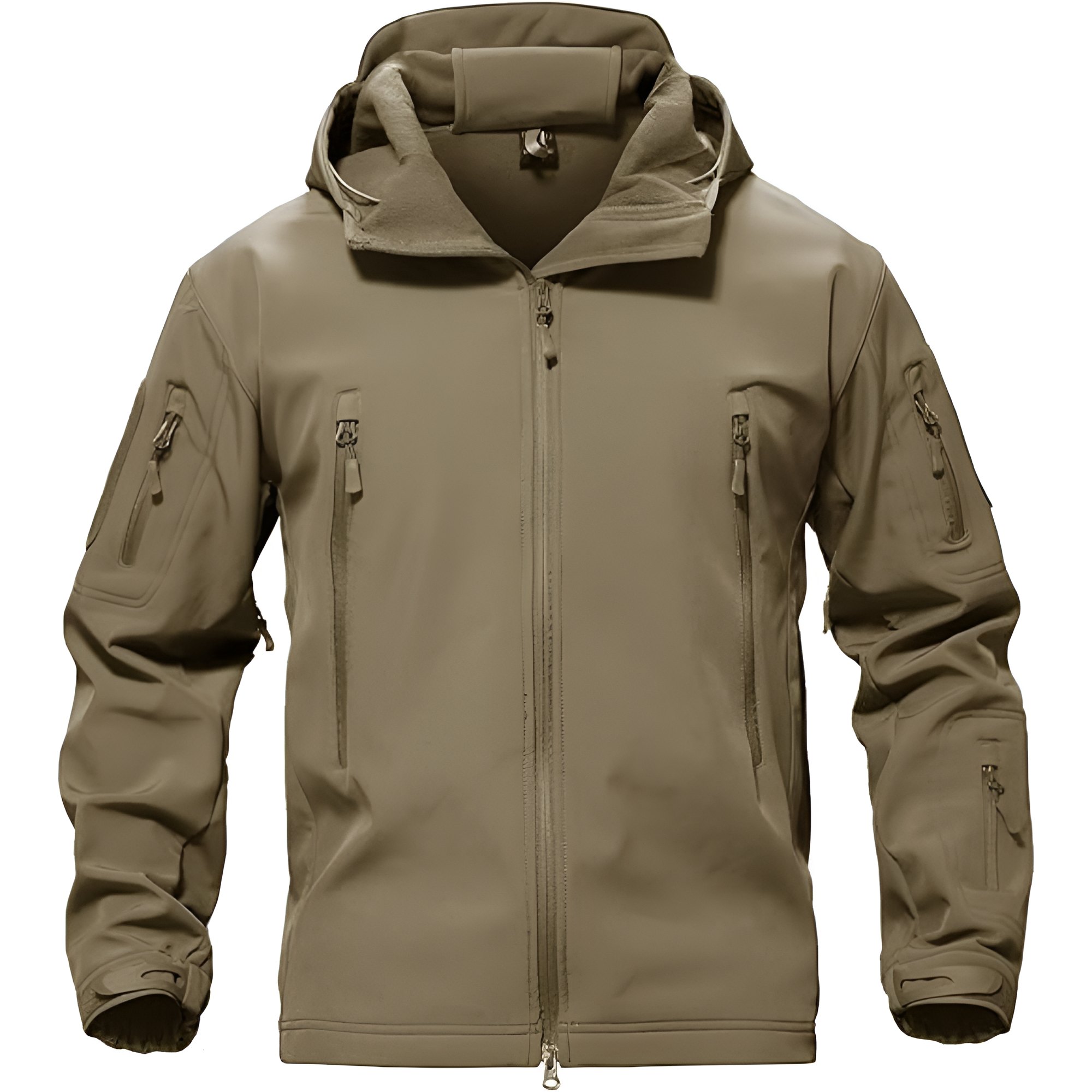 Tactical Softshell Waterproof Hooded Jacket For Men