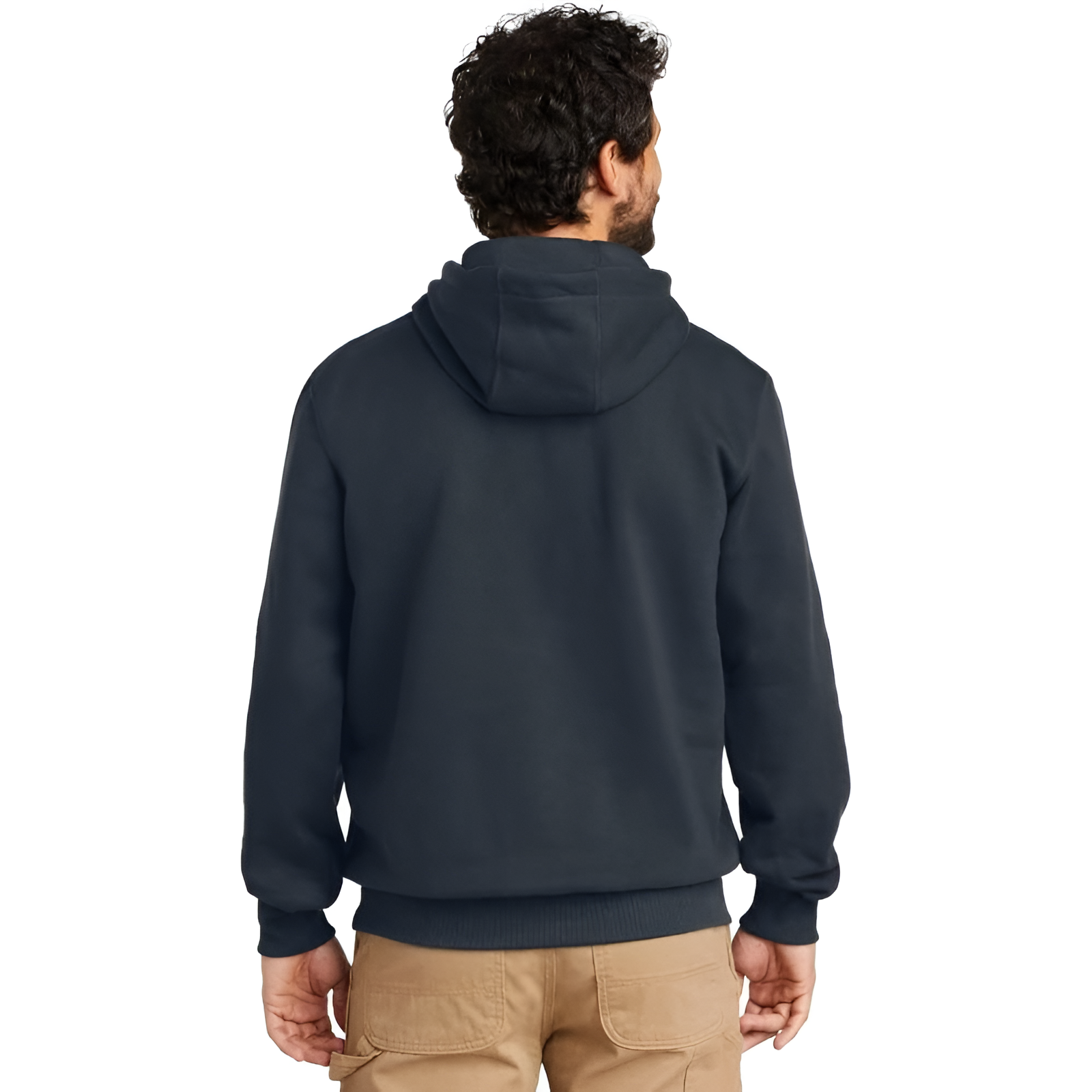 Paxton Hooded Pullover Sweatshirt With Ribbed