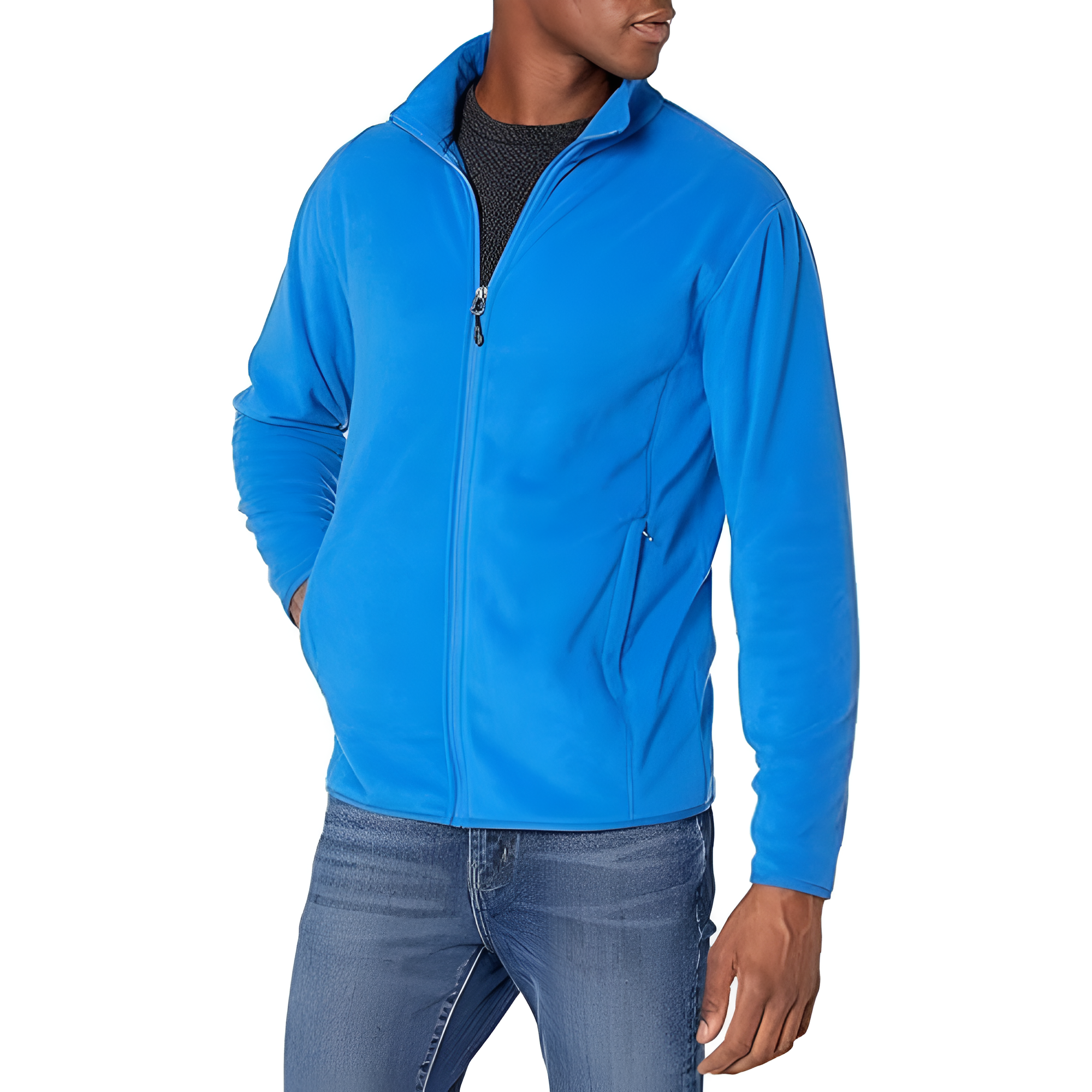  Men's Full-Zip Fleece Jacket (Available in Big & Tall)