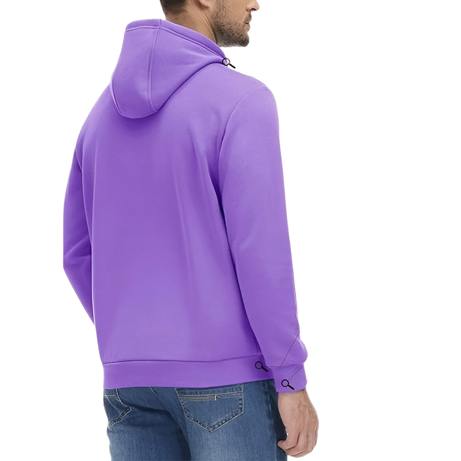 Mens Active Hoodies Fleece Lined Sweatshirts Casual Athletic Workout Pullover With Kangaroo Pocket