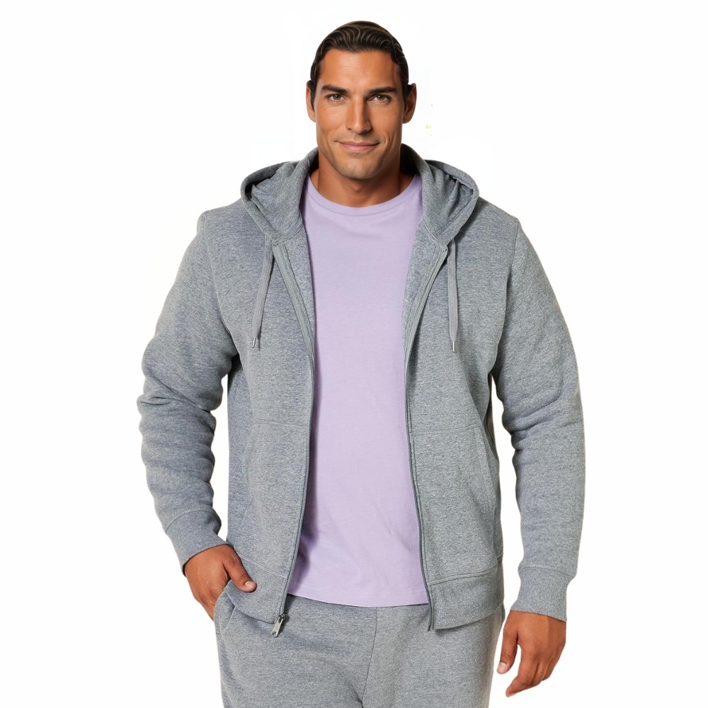 Men's Full-Zip Fleece Hoodie