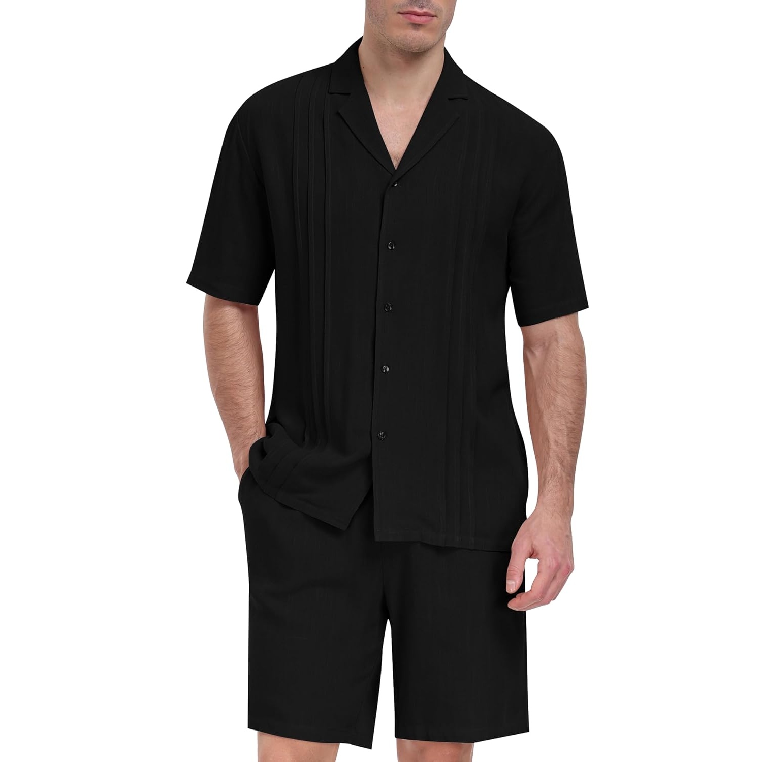 Casual Beach Wear Party Shirts And Short Set For Men
