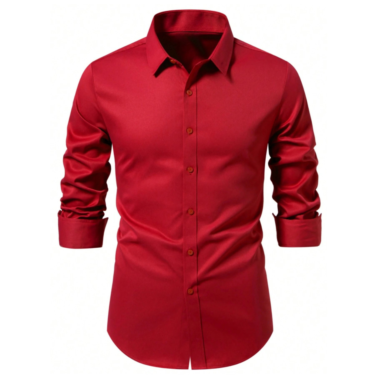 Casual Button Front Shirt For Men