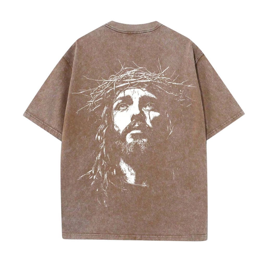 Graphic Printed Vintage Themed T Shirt For Men
