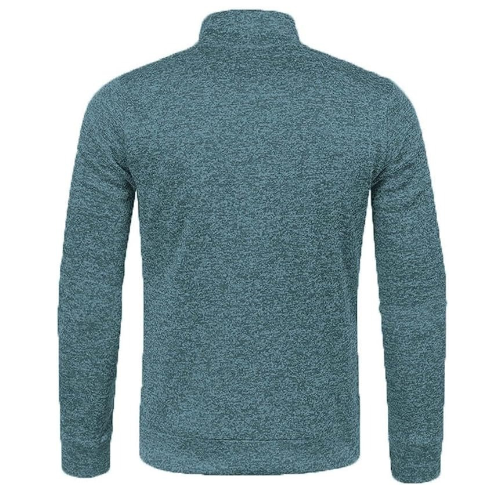 Casual Full Zip Up Cardigan For Men