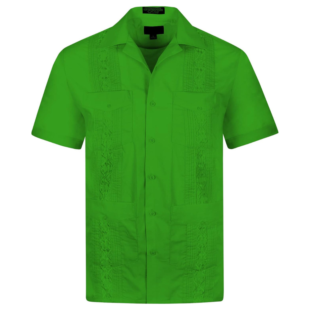 Short Sleeve Casual Wedding Beach Bartender Shirt