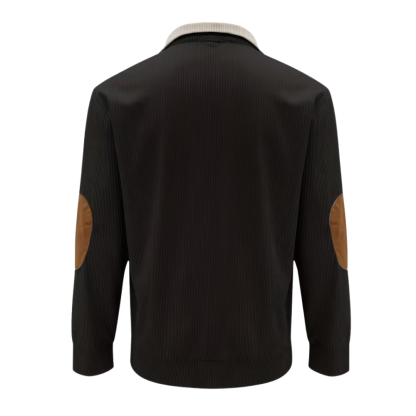 Stylish Contrast Color Long Sleeve Shirt For Men