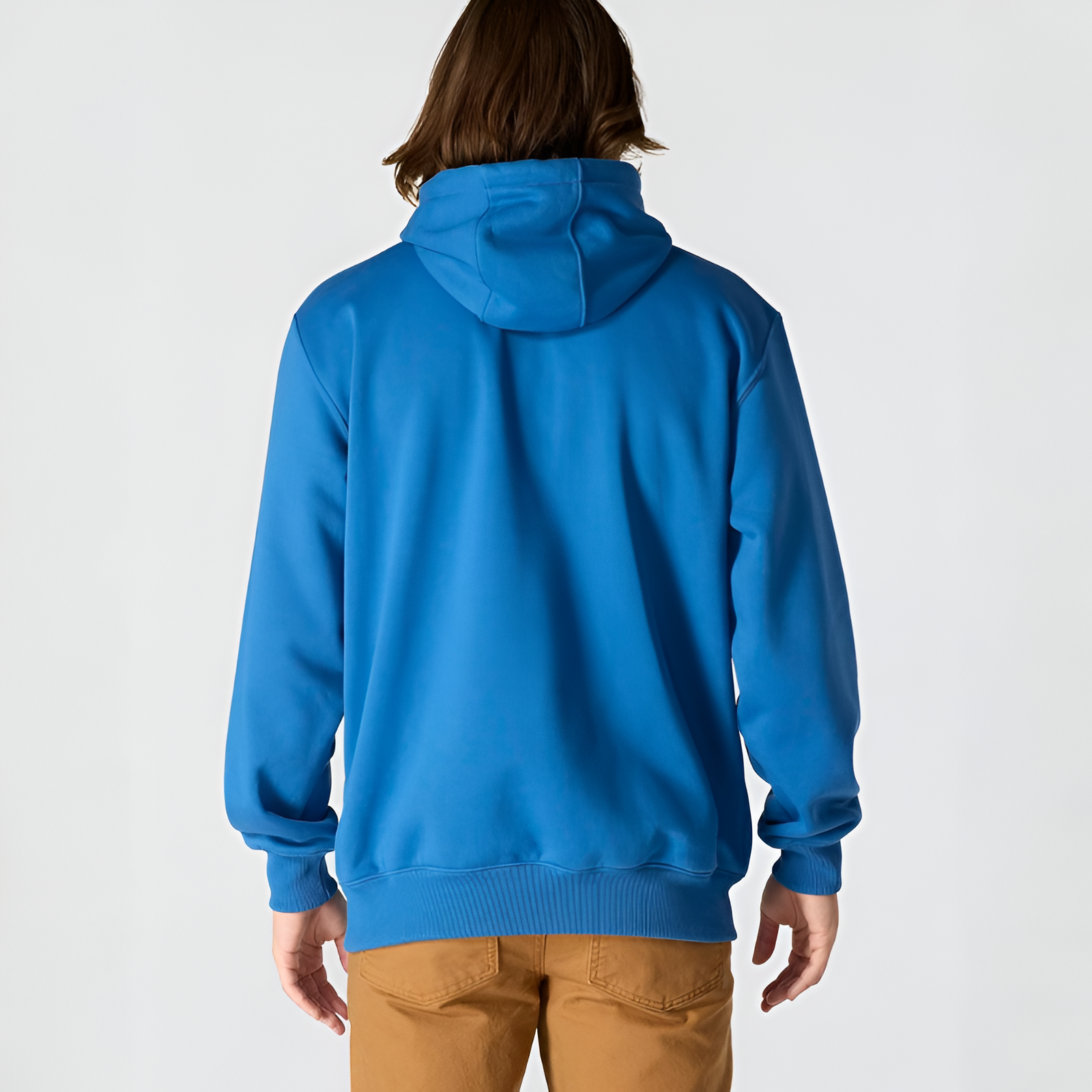 Paxton Hooded Pullover Sweatshirt With Ribbed