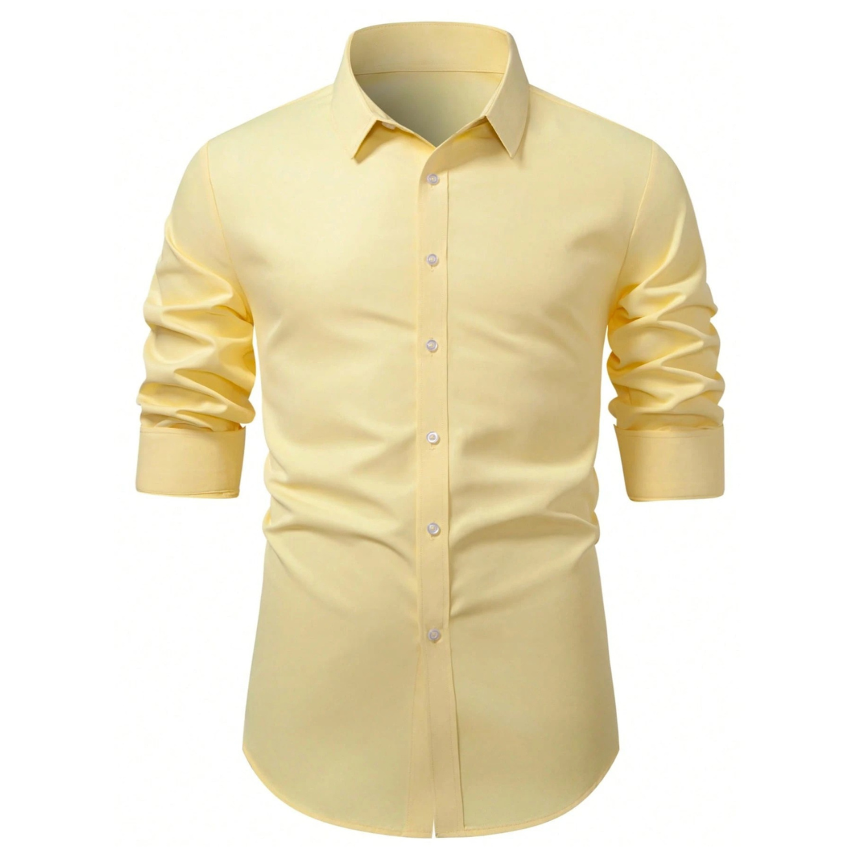 Casual Button Front Shirt For Men