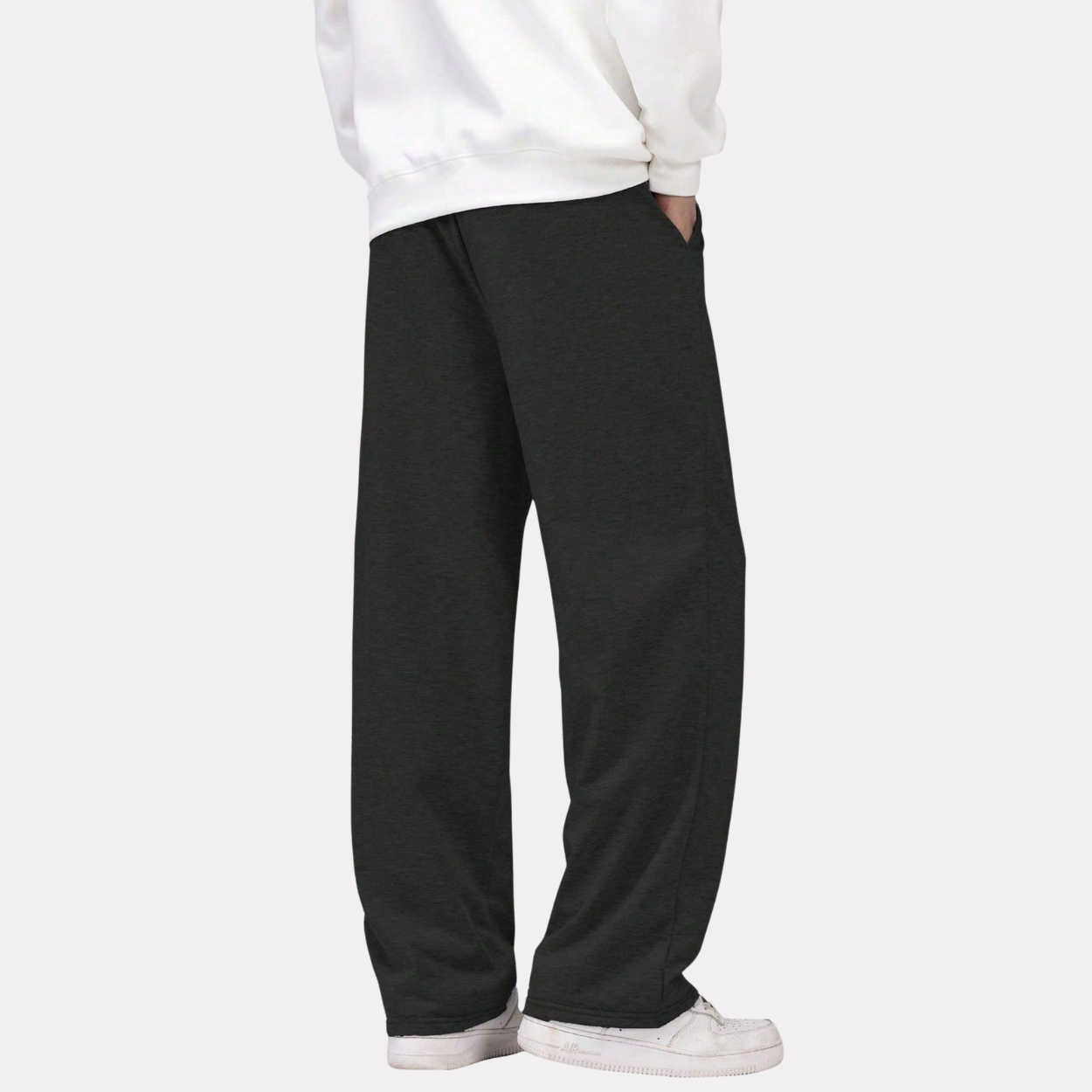 Loose Casual Wide Lounge Pants With Drawstring For Men