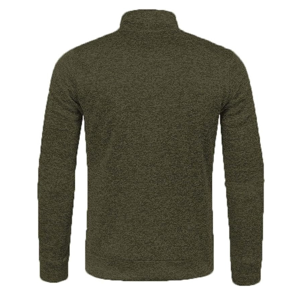 Casual Full Zip Up Cardigan For Men