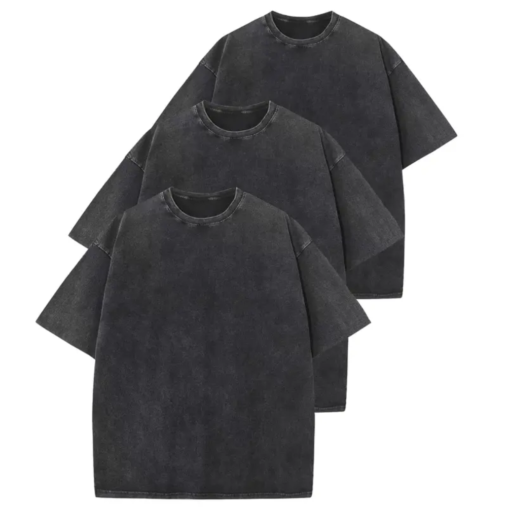 Pack Of 3 Oversized Short Sleeve T Shirt For Women