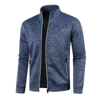 Casual Full Zip Up Cardigan For Men