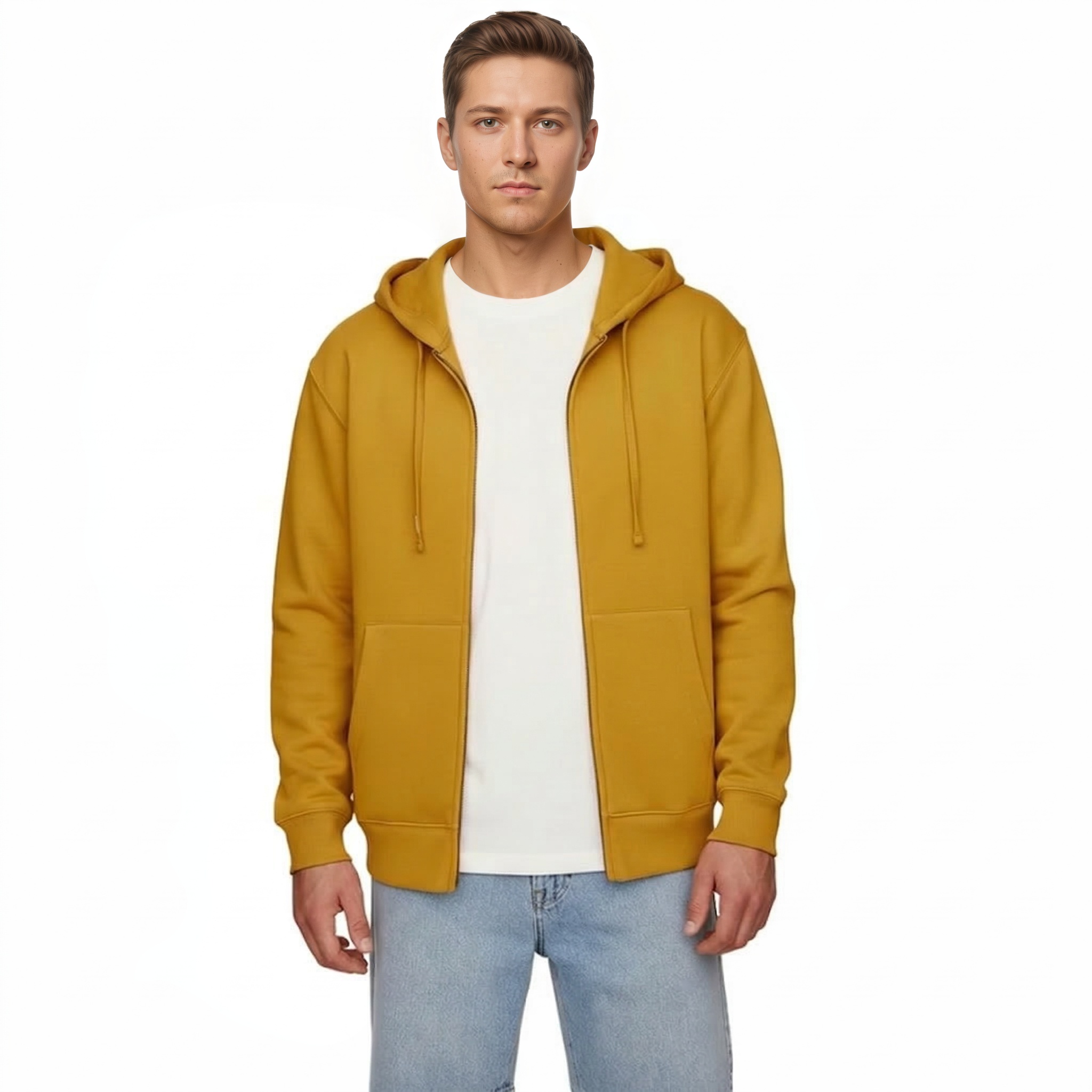 Classic Logo Heritage Full Zip Hoodie For Men