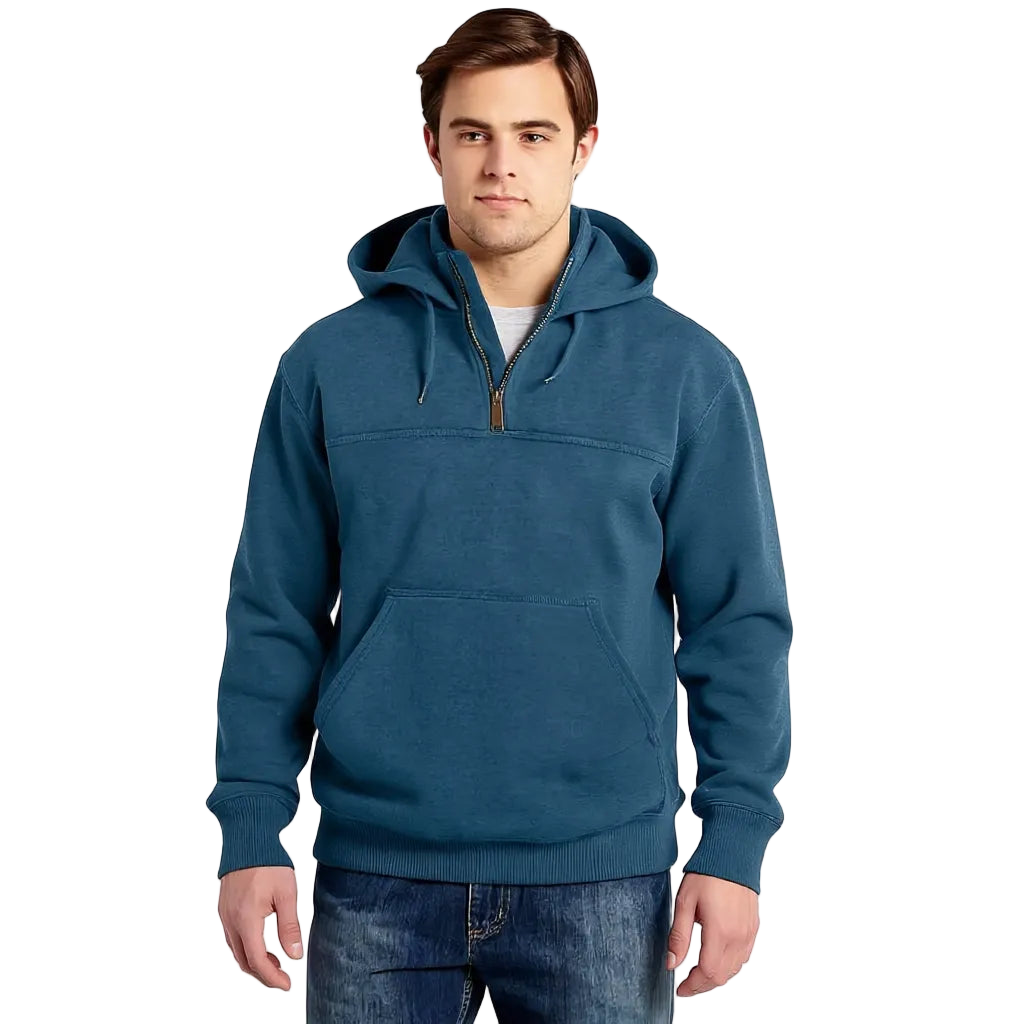 Rain Defender Loose Fit Heavyweight Quarter Zip Sweatshirt