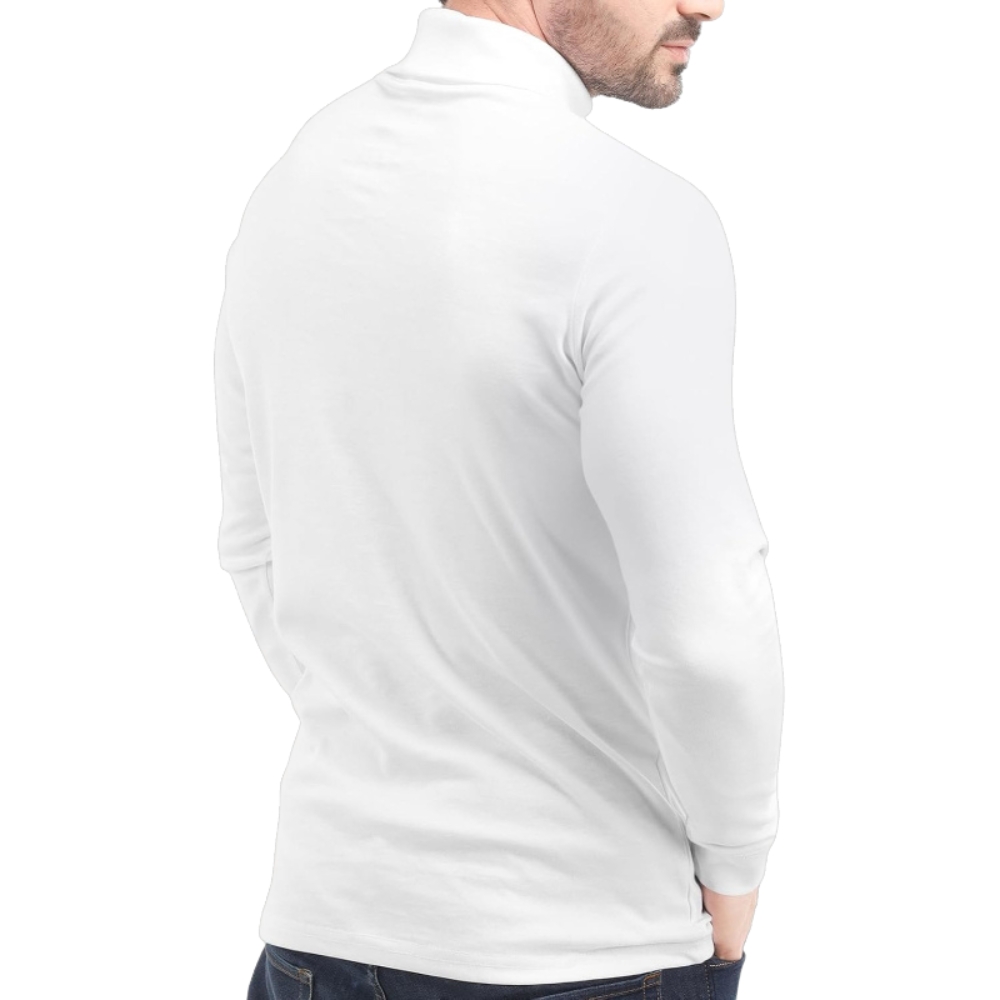  Wear Turtleneck Men Slim Fit UPF 50+ Lightweight Pullover Sweater Long Sleeves Top