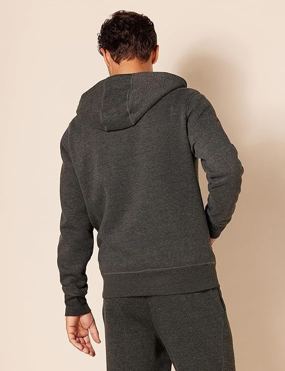 Essentials Zip Up Fleece Hoodie For Men