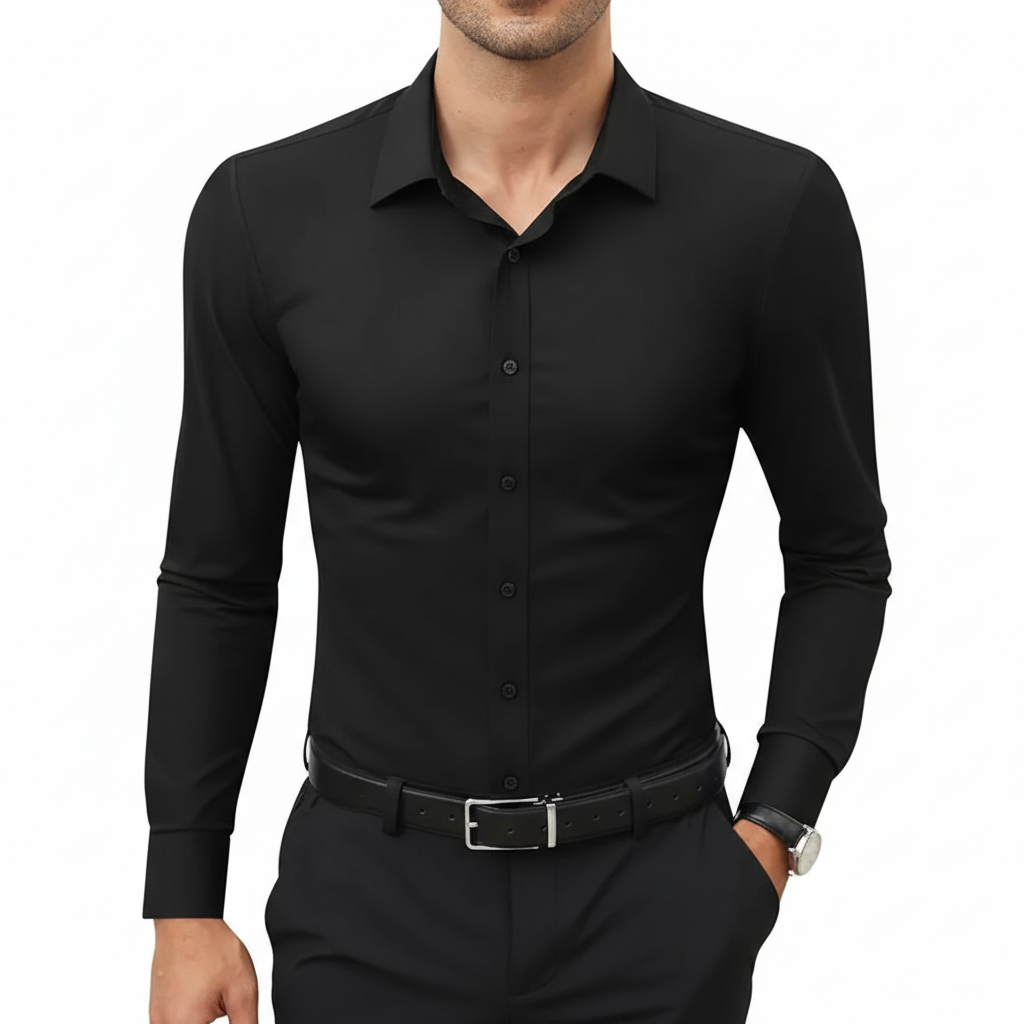 Slim Fit Stretch Dress Shirt