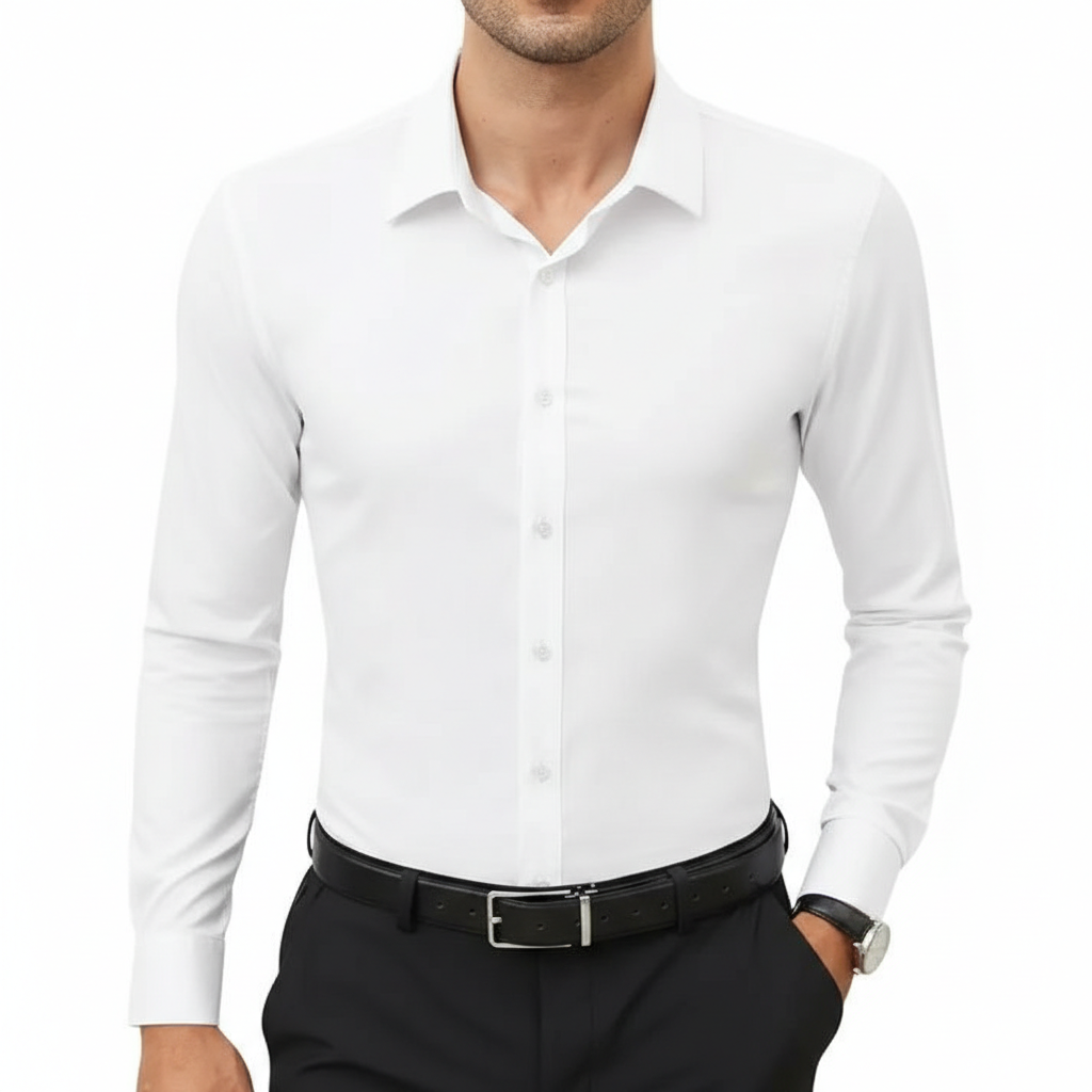 Slim Fit Stretch Dress Shirt