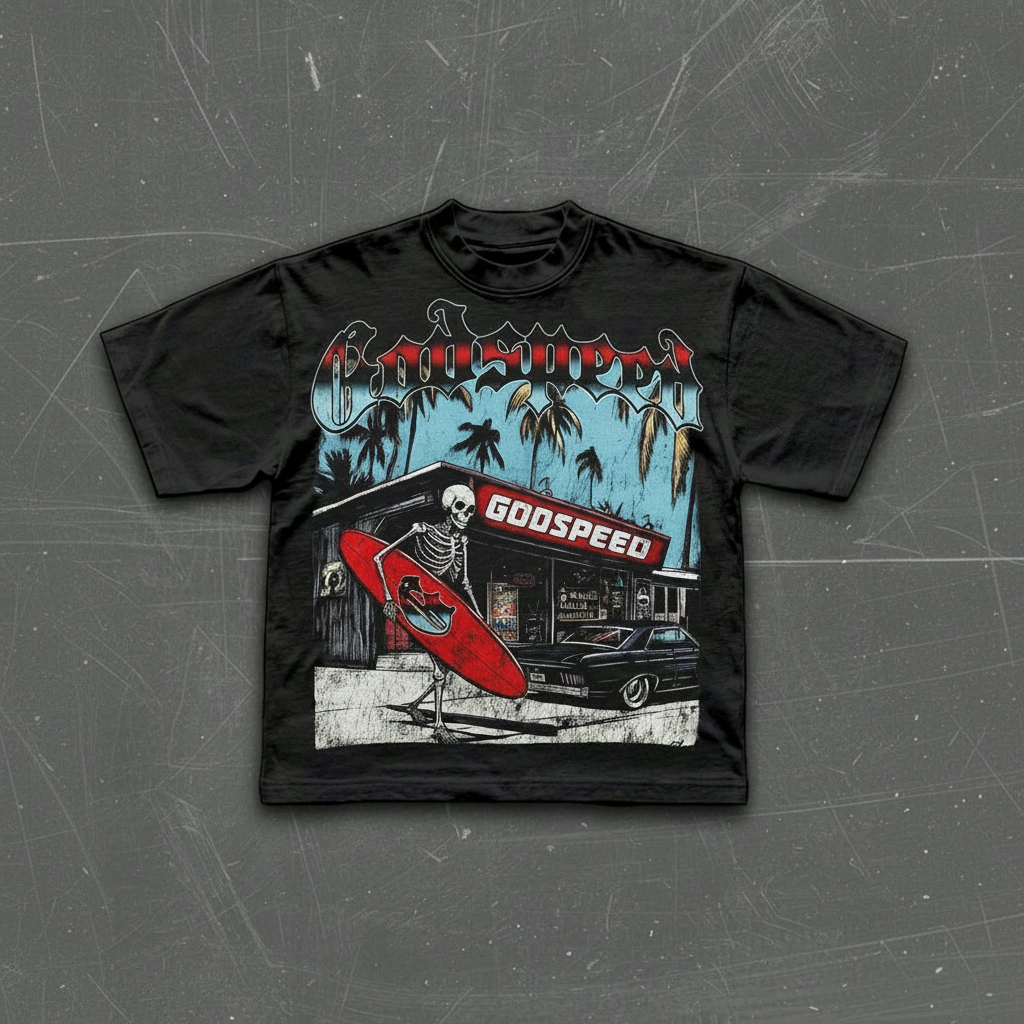 Street Style Graphic Printed Sports T Shirt For Men