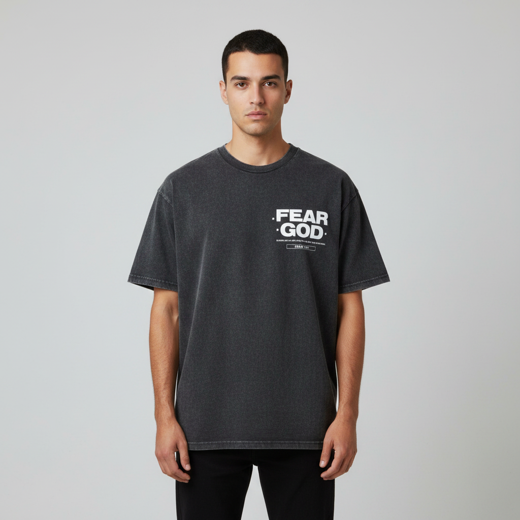 Retro Deign Printed Casual T Shirt For Men