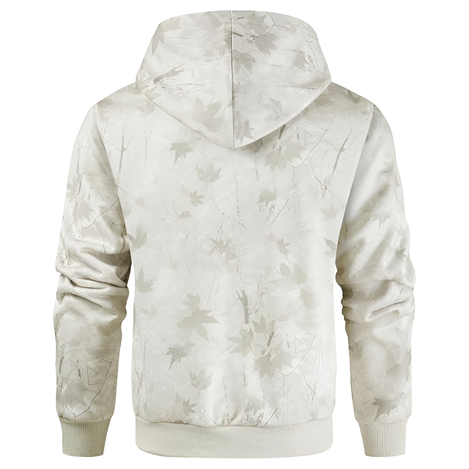 Men Camo Outfitter Fleece Hoodie Pullover Long Sleeve Casual Sweatshirt with Pocket