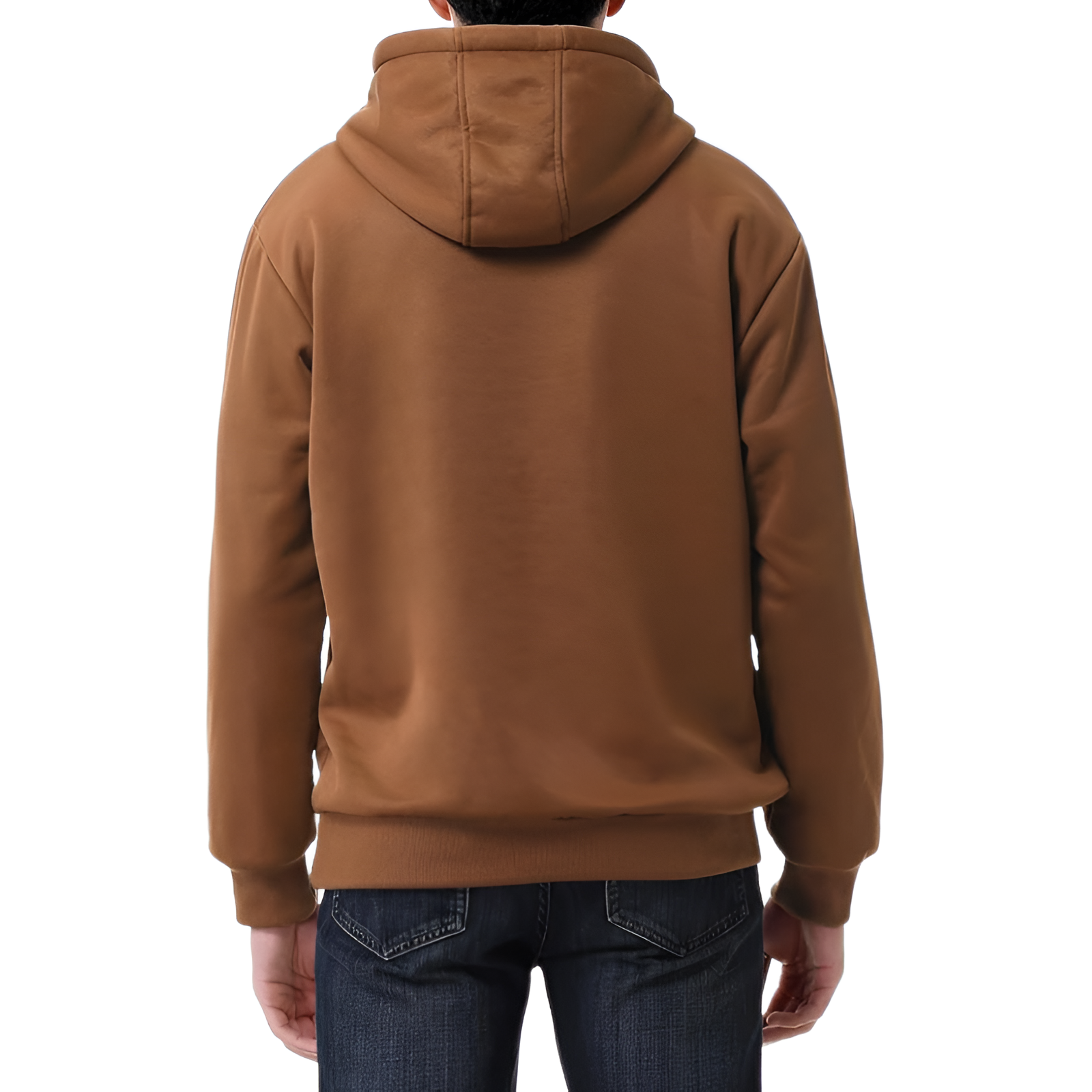 Men Fashion Hoodies Sweatshirts Loose Fit Heavyweight Quarter-Zip Sweatshirt Fleece-Lined Pullover