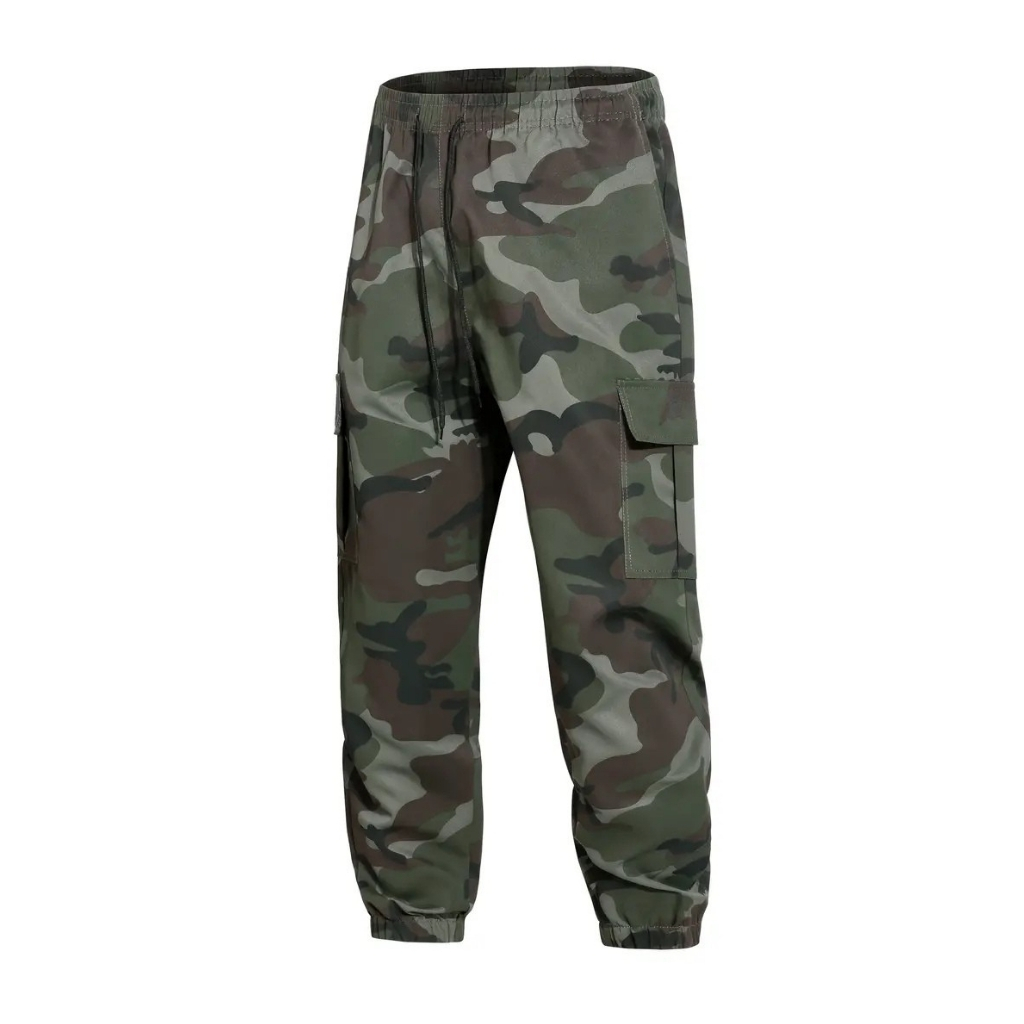Camouflage Cargo Pants Joggers