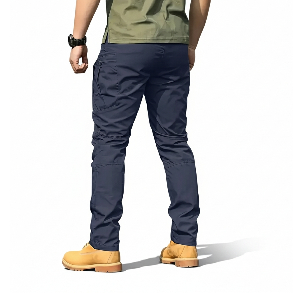 Cargo Pants For Men With Tactical Details And Multi Pocket Construction