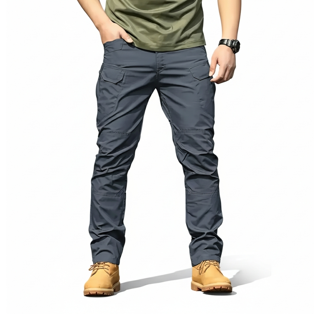 Cargo Pants For Men With Tactical Details And Multi Pocket Construction