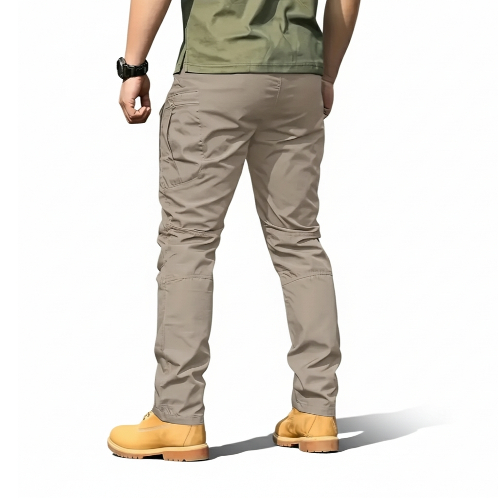 Cargo Pants For Men With Tactical Details And Multi Pocket Construction
