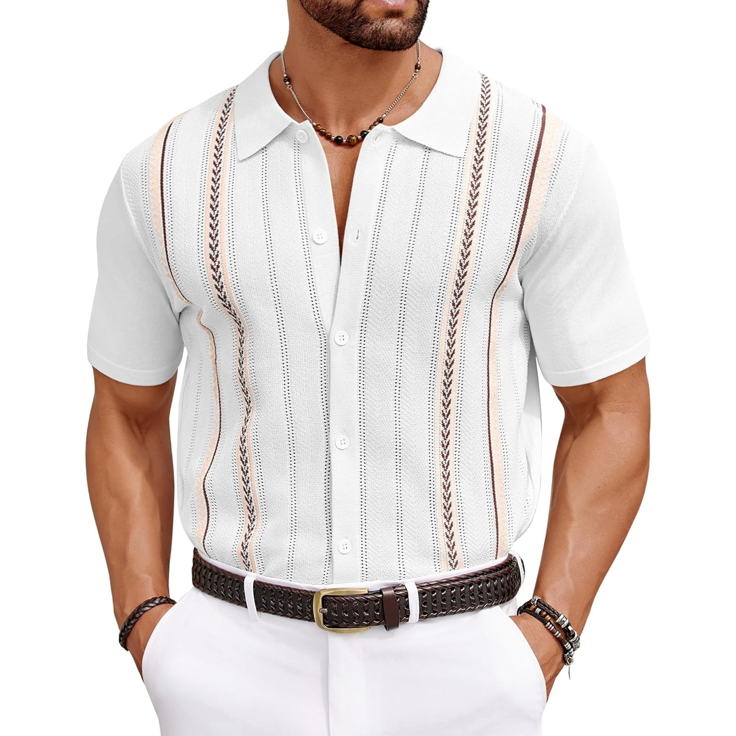 Casual Beach Summer Style Button Down Shirt