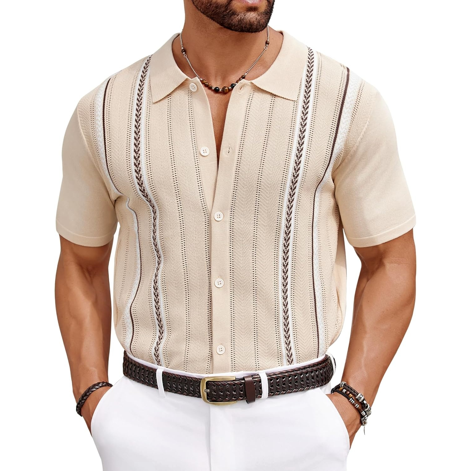 Casual Beach Summer Style Button Down Shirt