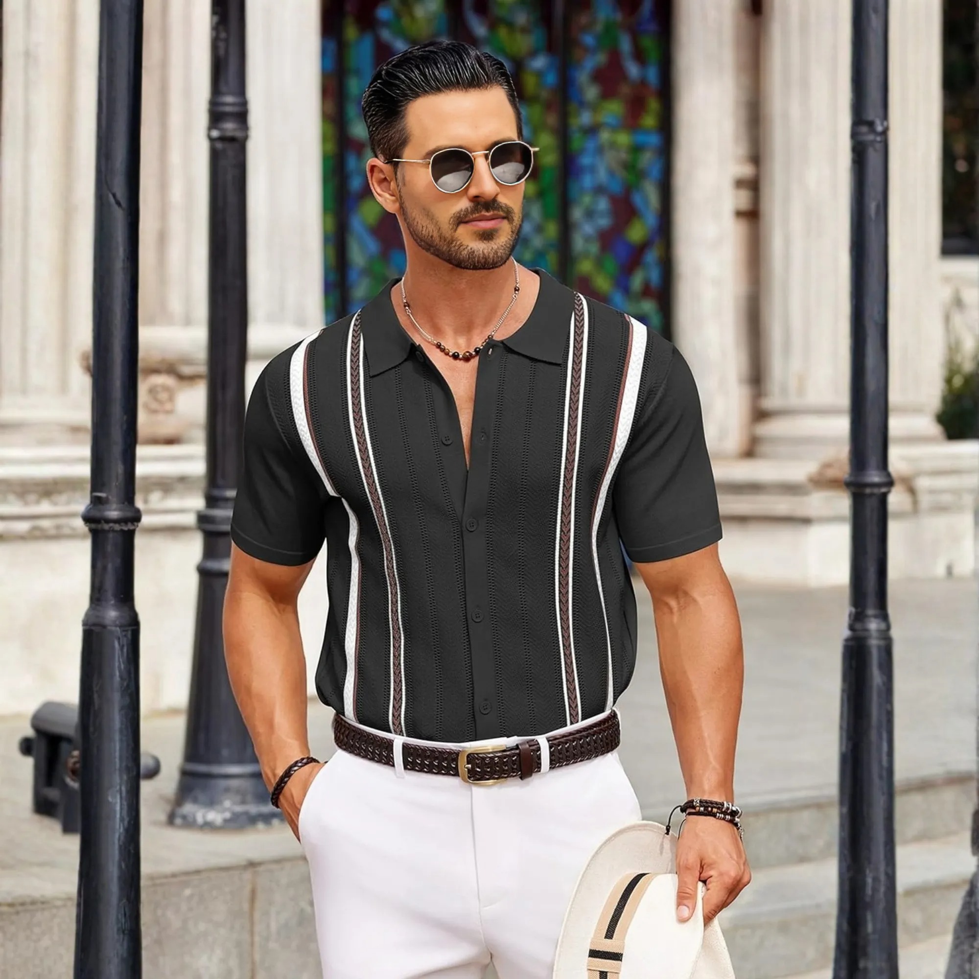 Casual Beach Summer Style Button Down Shirt