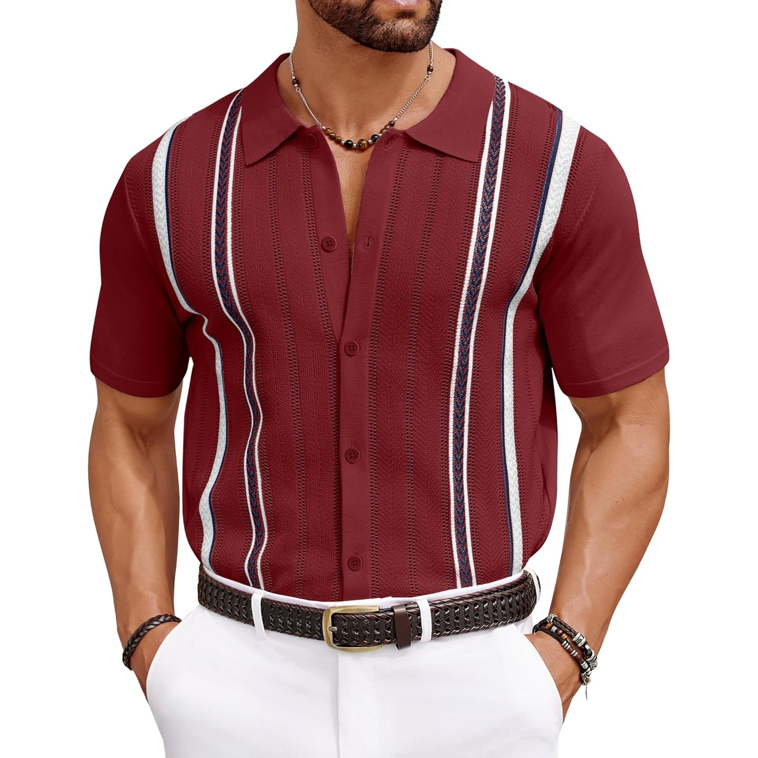 Casual Beach Summer Style Button Down Shirt