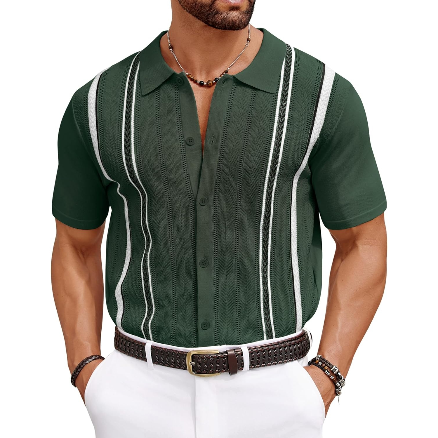 Casual Beach Summer Style Button Down Shirt