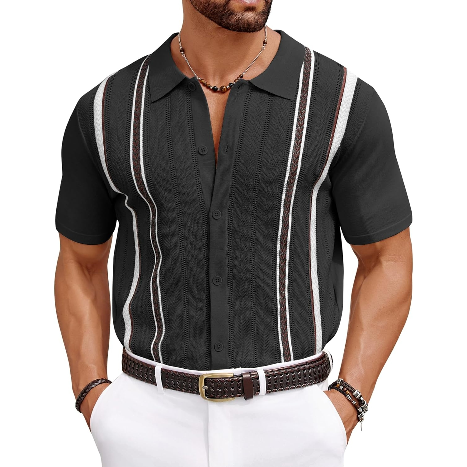 Casual Beach Summer Style Button Down Shirt
