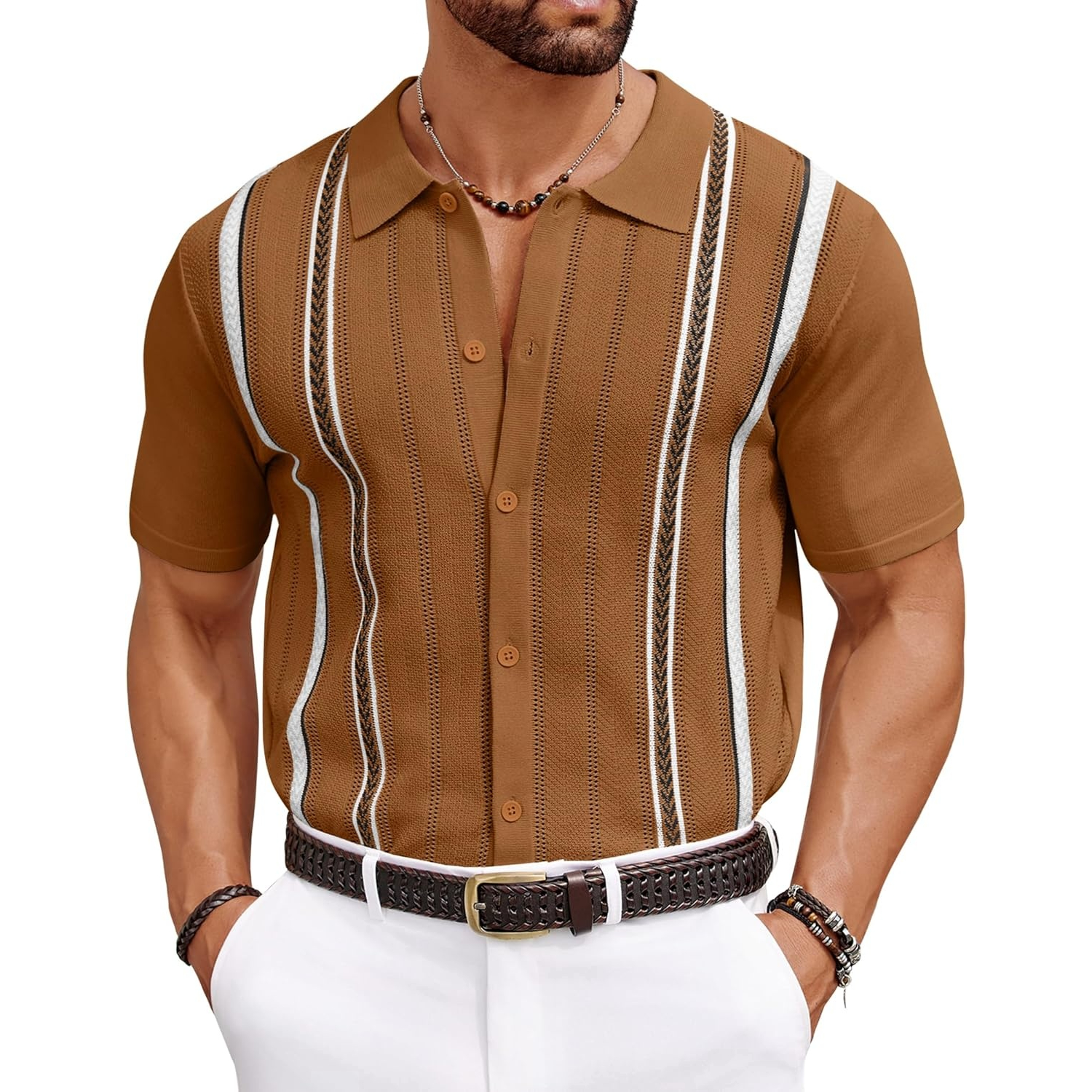 Casual Beach Summer Style Button Down Shirt