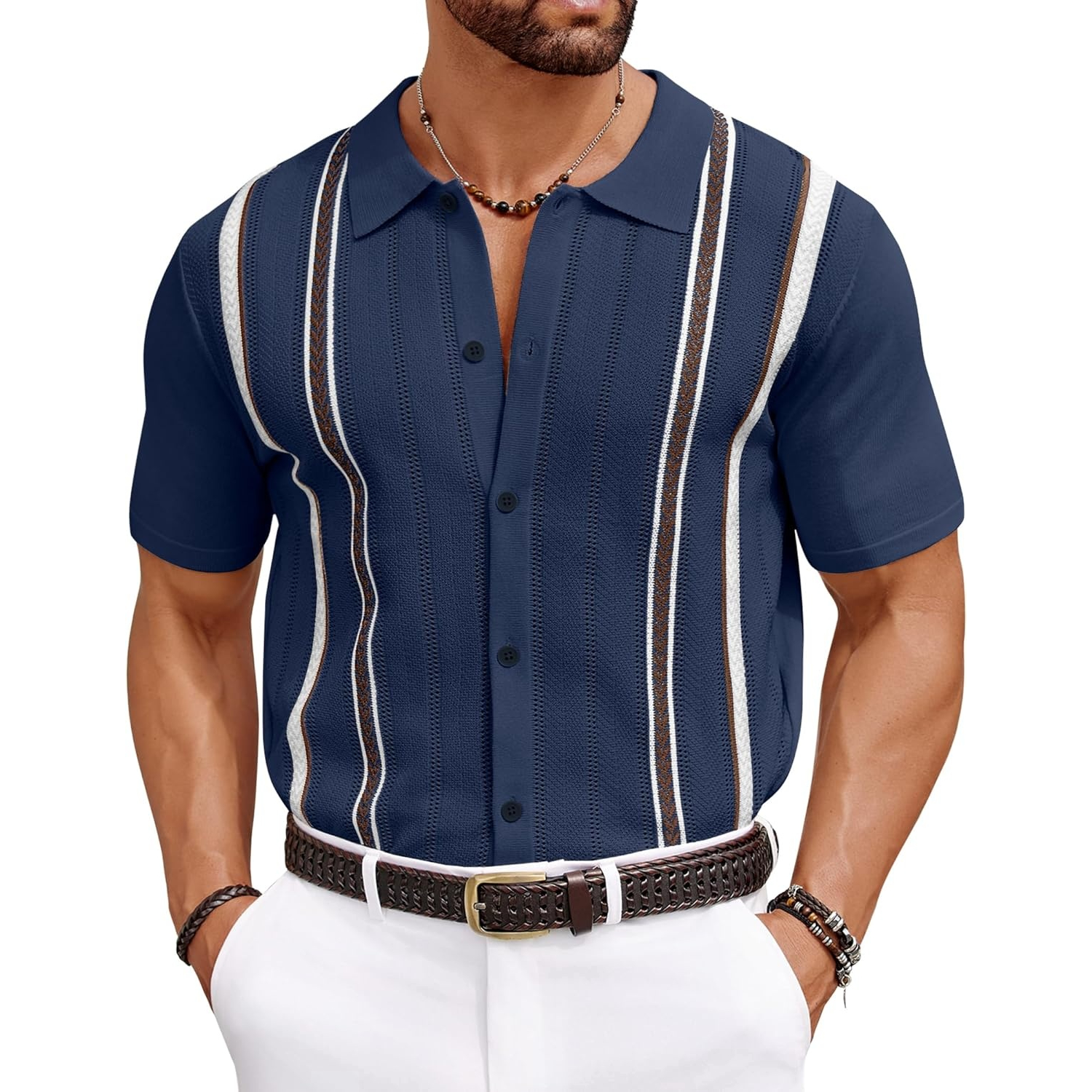 Casual Beach Summer Style Button Down Shirt