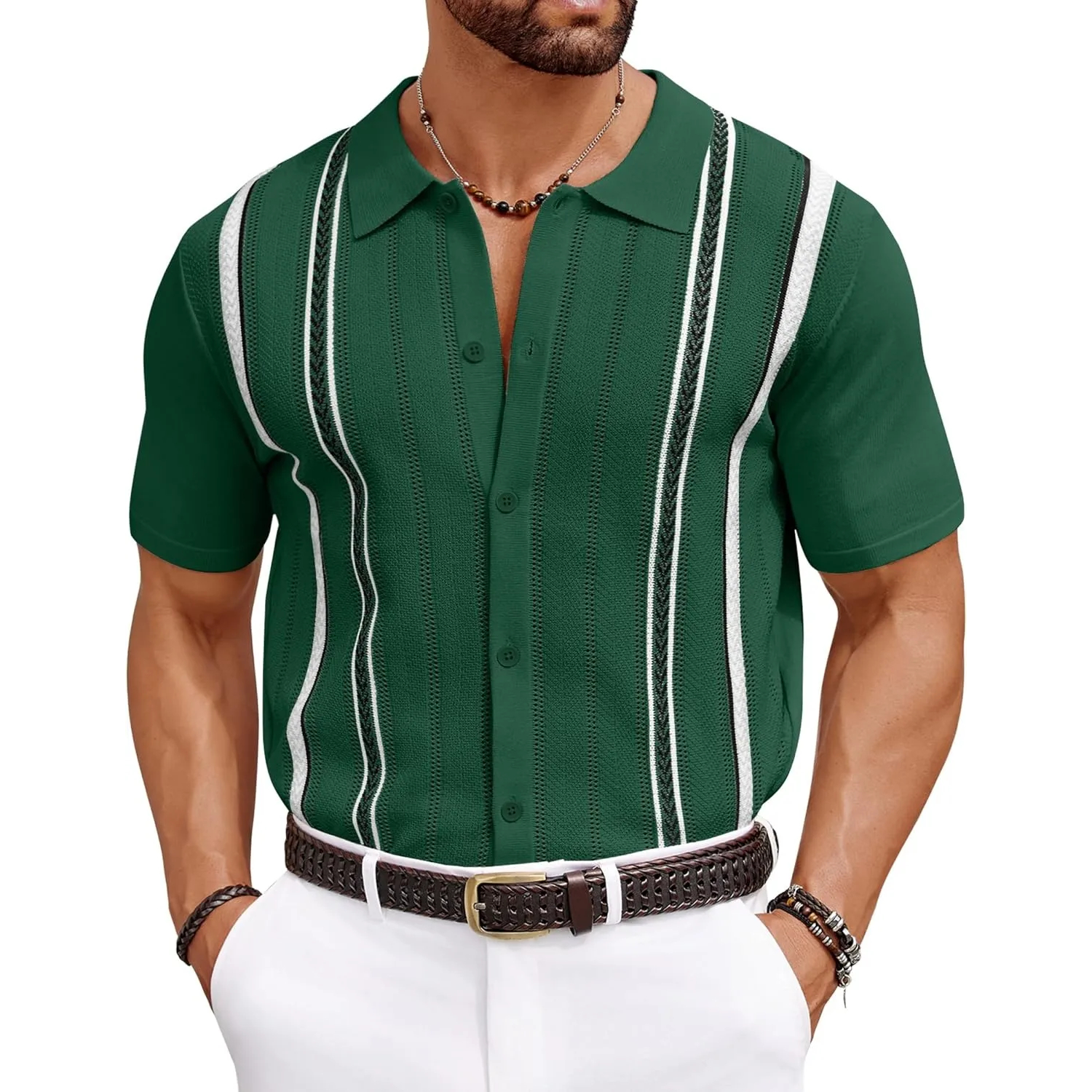 Casual Beach Summer Style Button Down Shirt