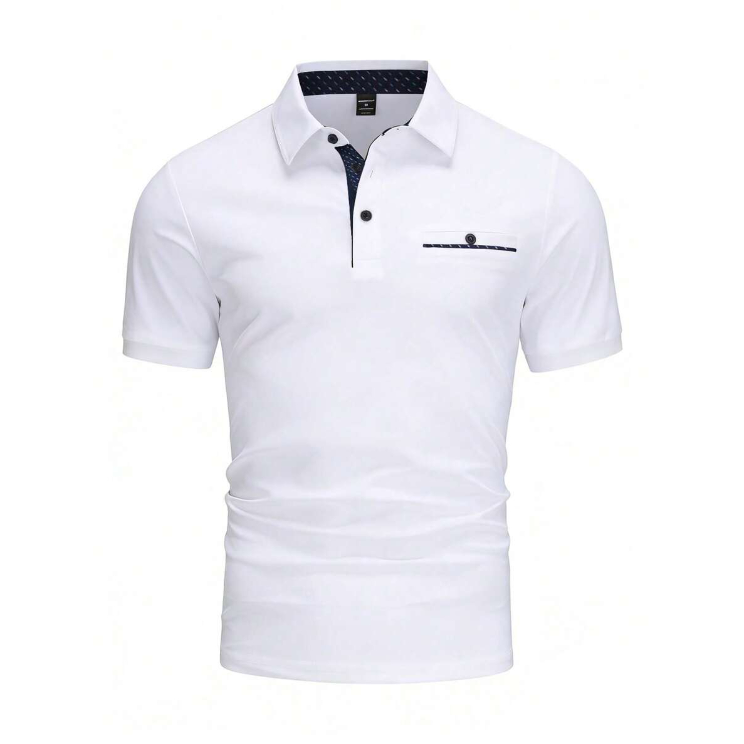 Casual Button Up Polo Shirt For Men