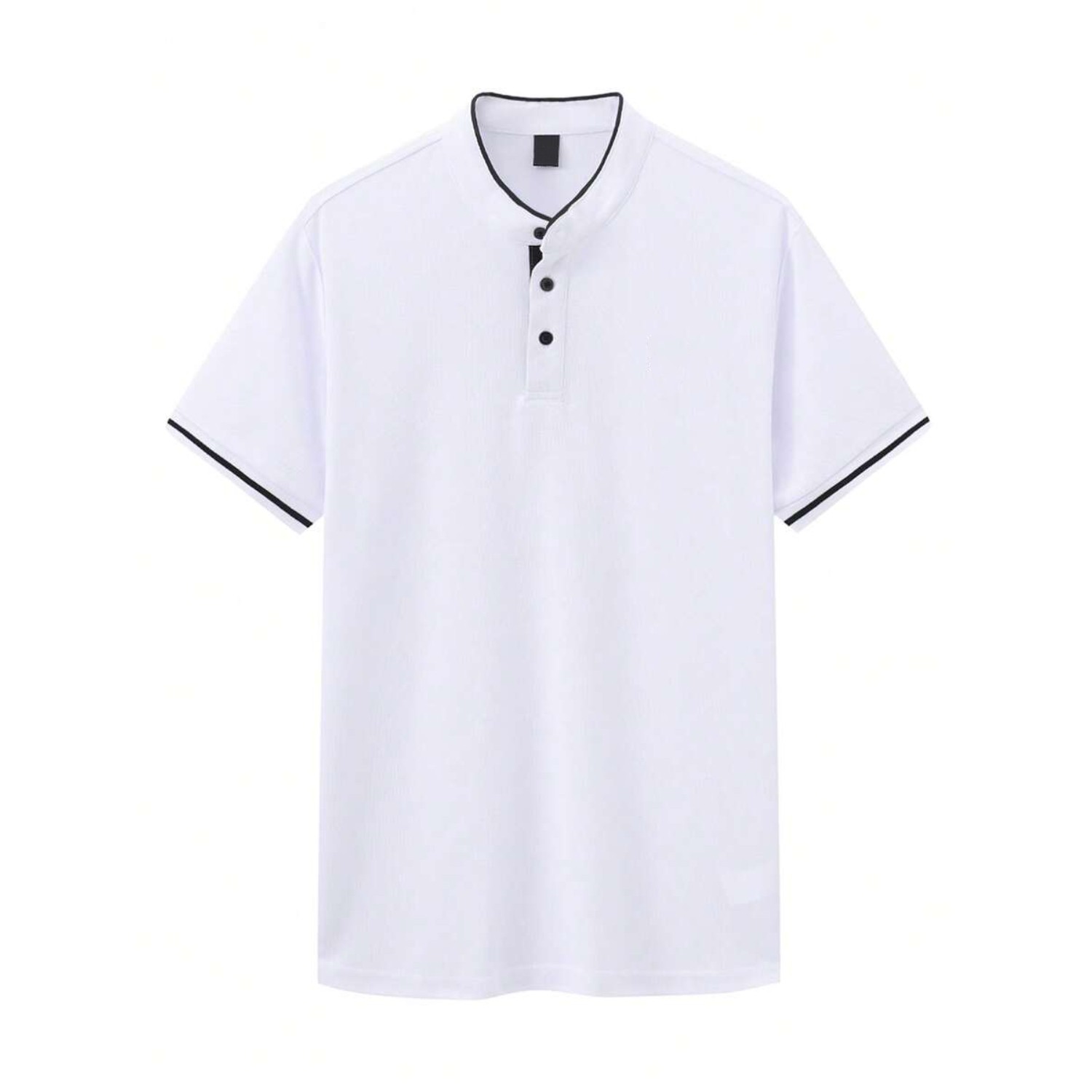 Casual Button Up Polo Shirt For Men