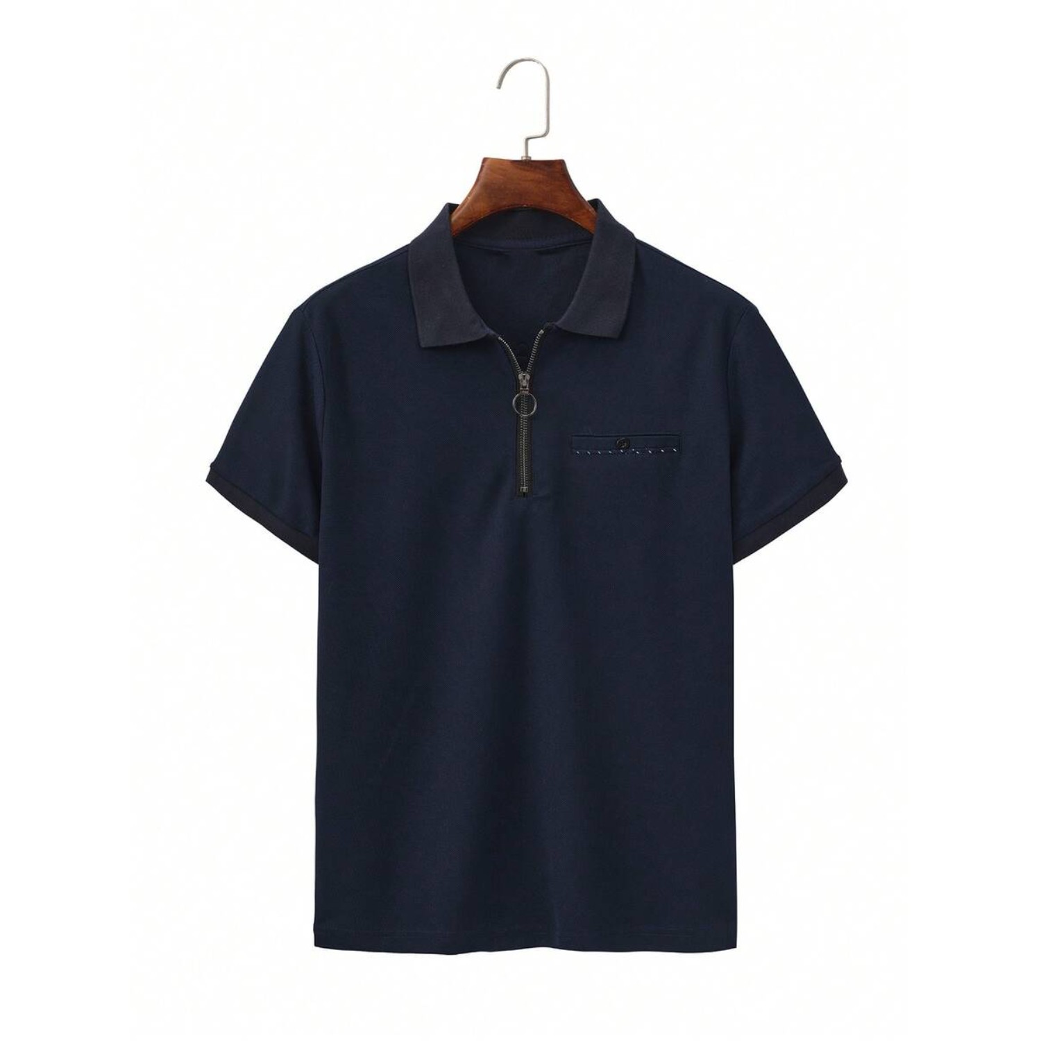 Casual Button Up Polo Shirt For Men