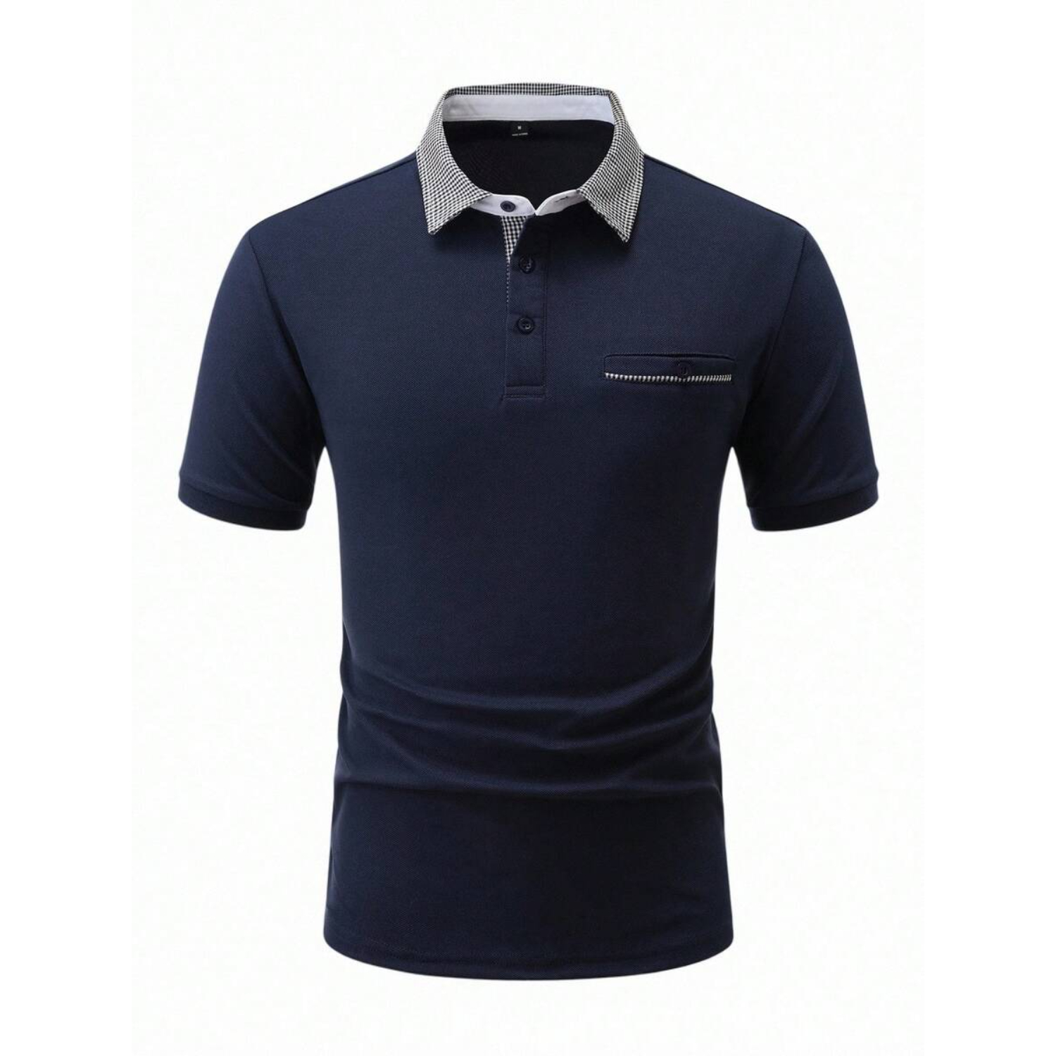 Casual Button Up Polo Shirt For Men